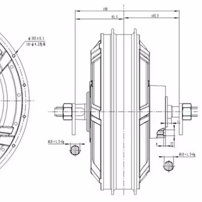 QS 모터 273 모델 72v-144v 스포크 휠 허브 - Qs Motor 273 8000W Hub Motor 리뷰 및 가격